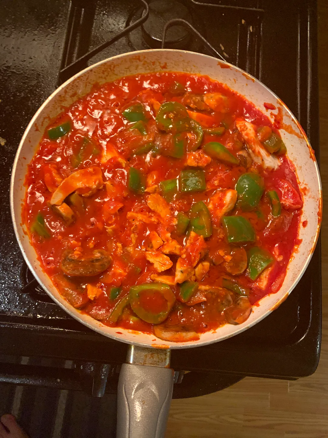 Chicken in Arrabbiata