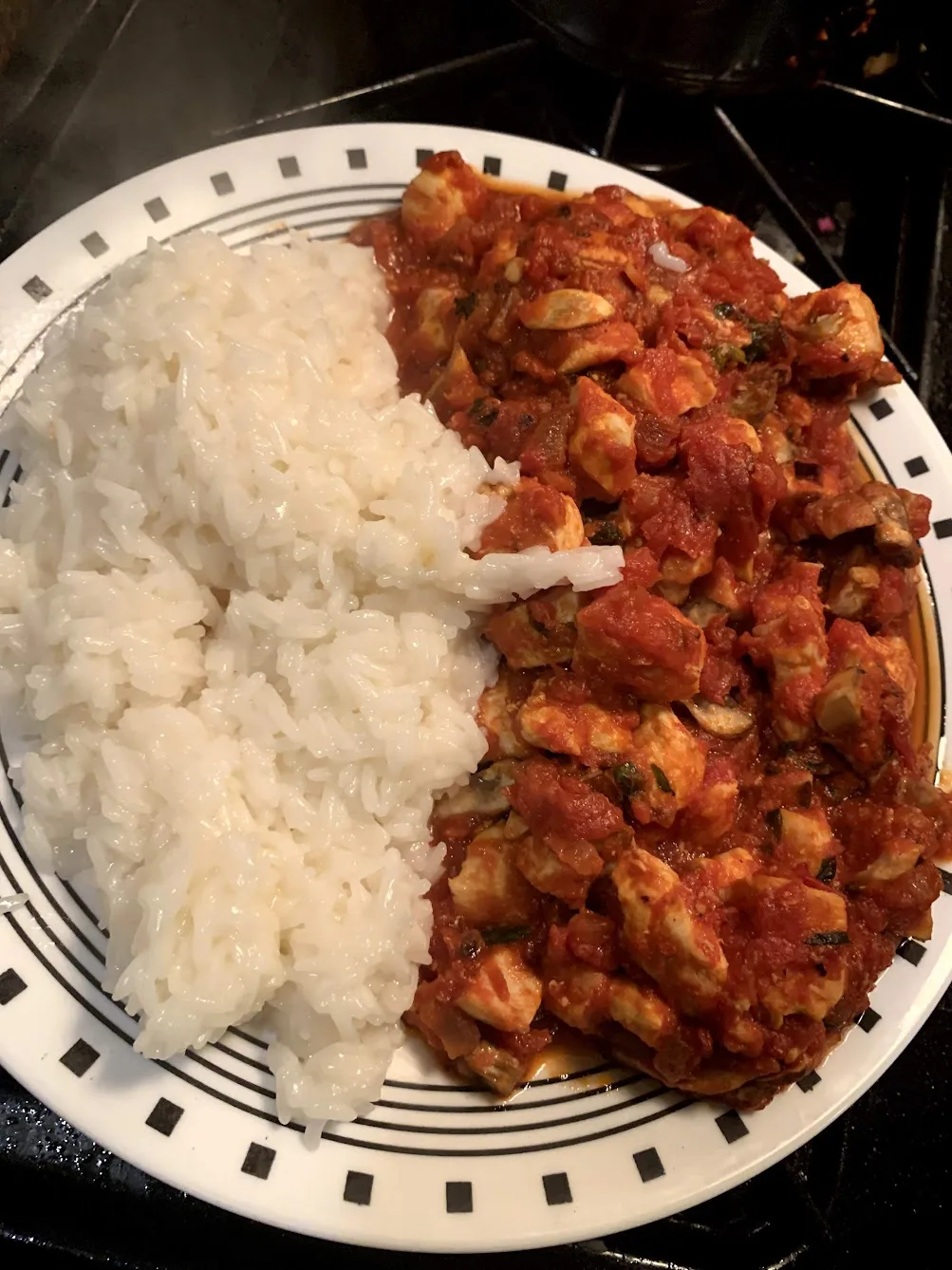 Risotto with Pomodoro Chicken