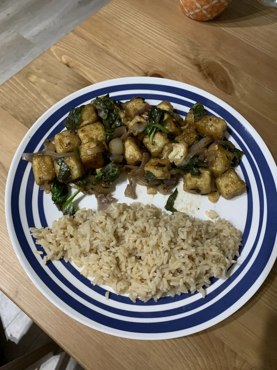 Pad Krapow Gai (Spicy Thai Basil Tofu)